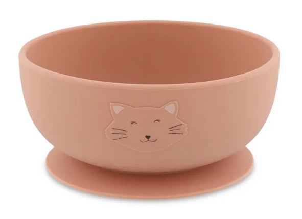 Bol en silicone avec ventouse Mrs. Cat Trixie  
