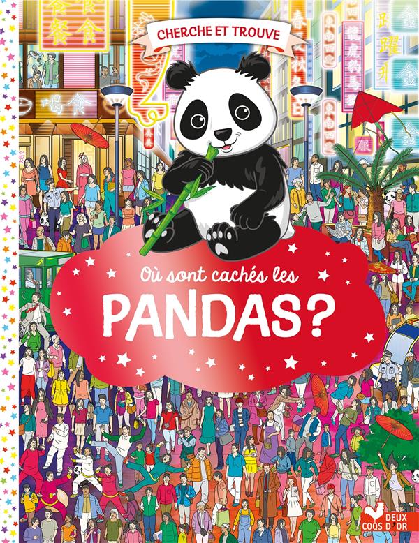 Cherche et trouve Où sont cachés les pandas ? 
