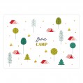 [CH-1026] Carte postale Bon camp