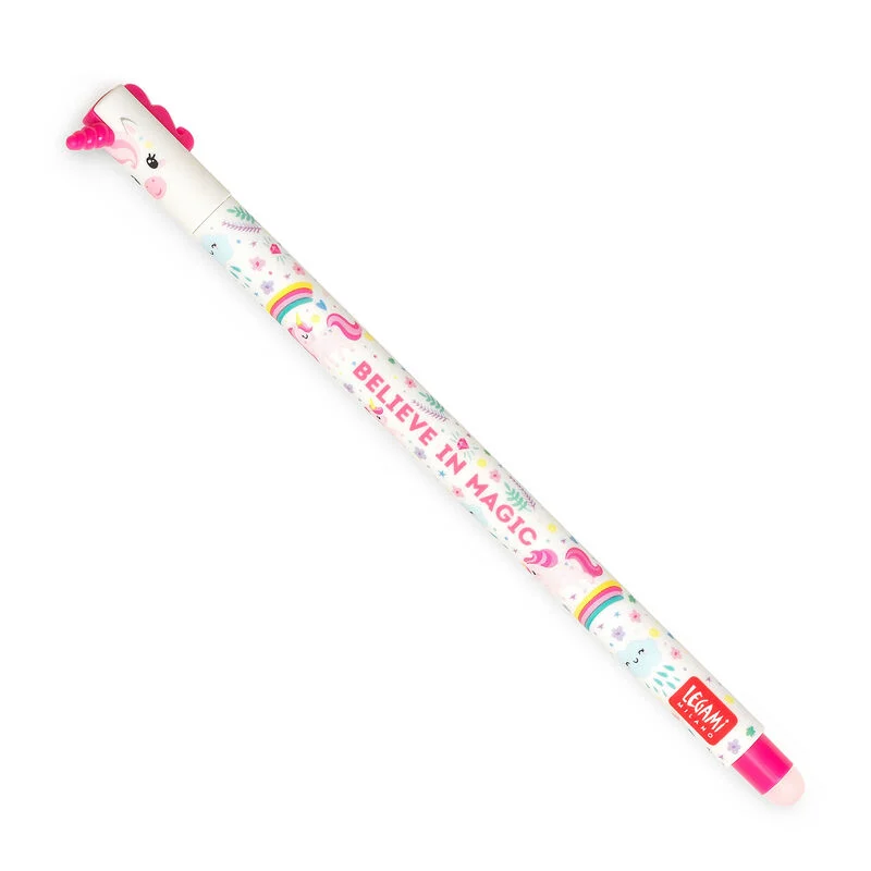 Stylo à Encre Gel effaçable licorne - Legami  