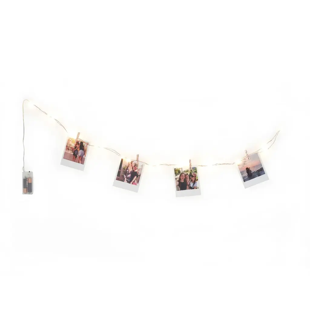 [LE-2504] Guirlande lumineuse avec clips porte photos - Legami