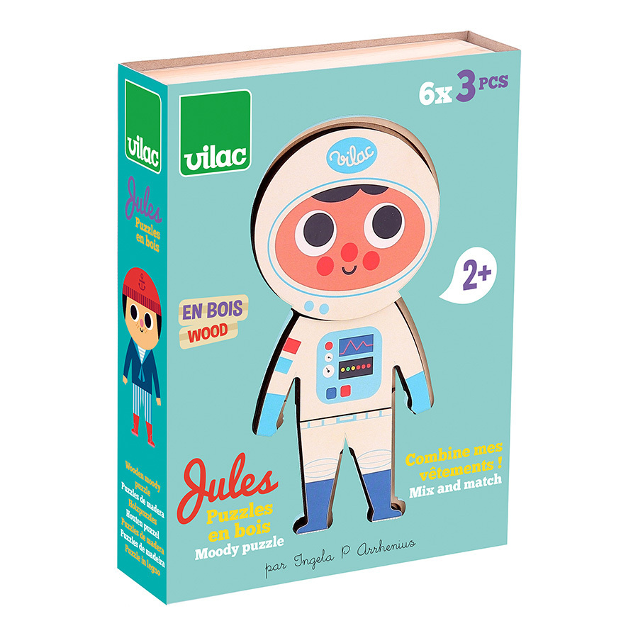 [VI-6250] Puzzle Jules à habiller Vilac 