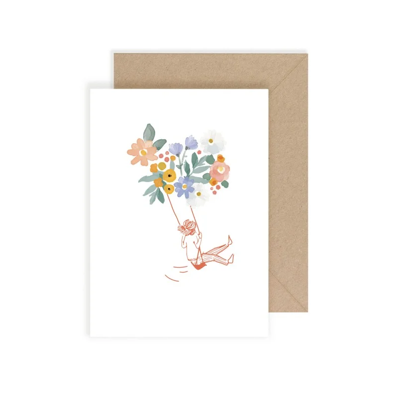[MY-6048]  Carte Fleurs Bonheur My Lovely Thing 
