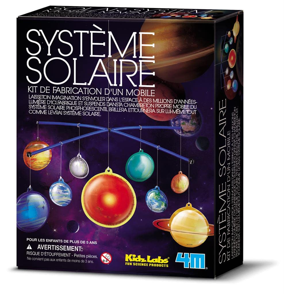 KidzLabs Kit de fabrication d'un mobile système solaire 