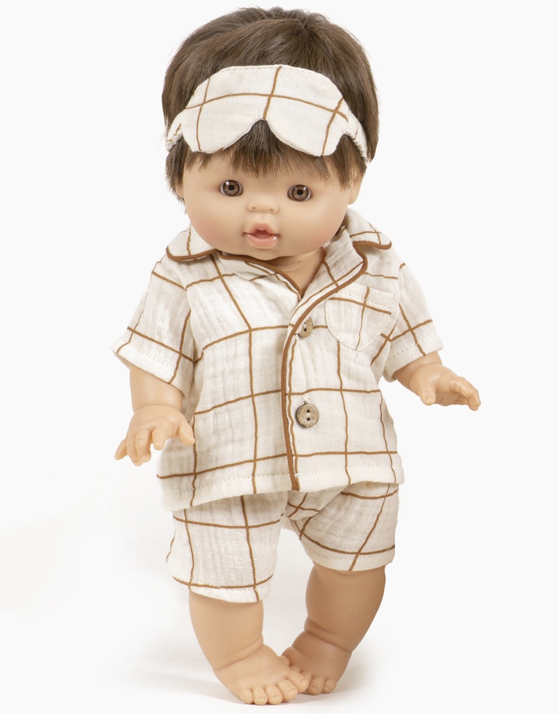 Pyjama Eden  à carreaux - Babies minikane