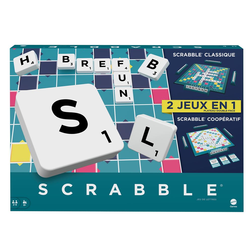 Scrabble - 2 jeux en 1