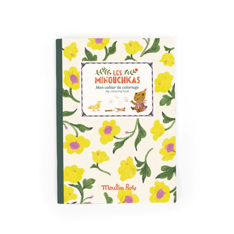 Cahier de coloriage Les Minouchkas Moulin Roty    