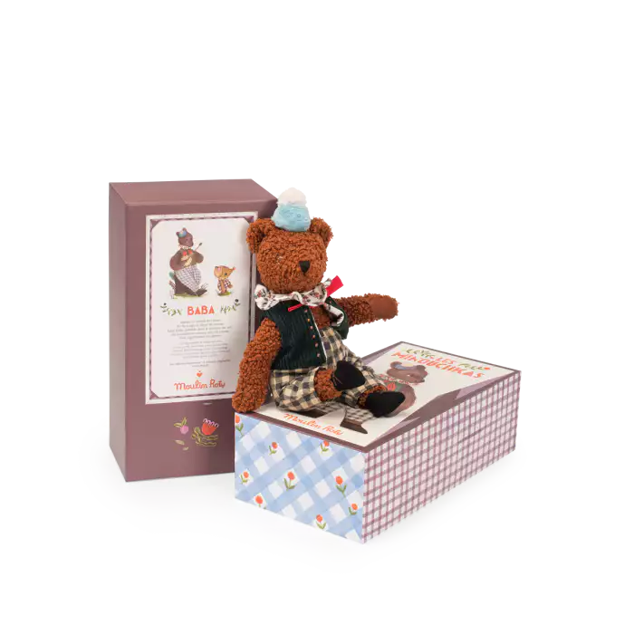 [MO-0255] Baba le grand ours Les Minouchkas Moulin Roty