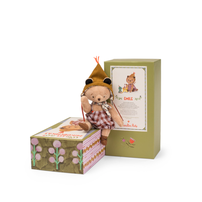 [MO-0293] Emile le petit ours Les Minouchkas Moulin Roty  