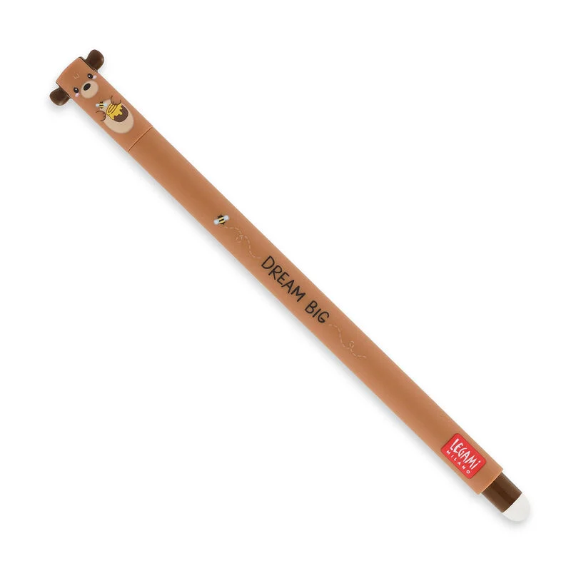 [LE-3043] Stylo à encre gel effaçable Teddy Bear - Legami    