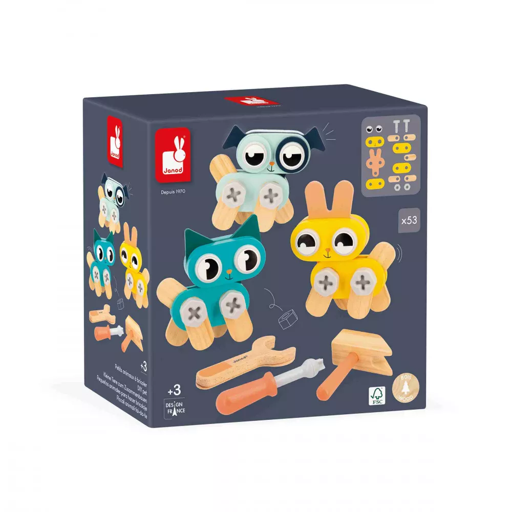 [JA-4502] Petits Animaux à bricoler Janod  