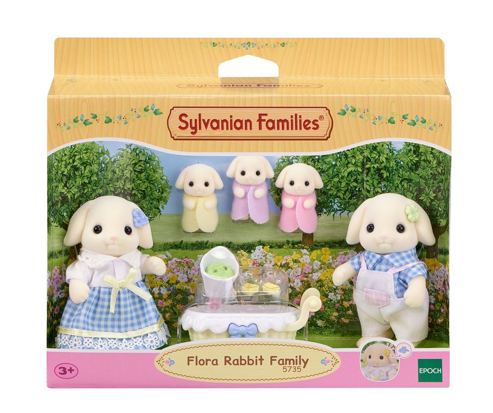 La Famille Lapin Bélier Sylvanian 