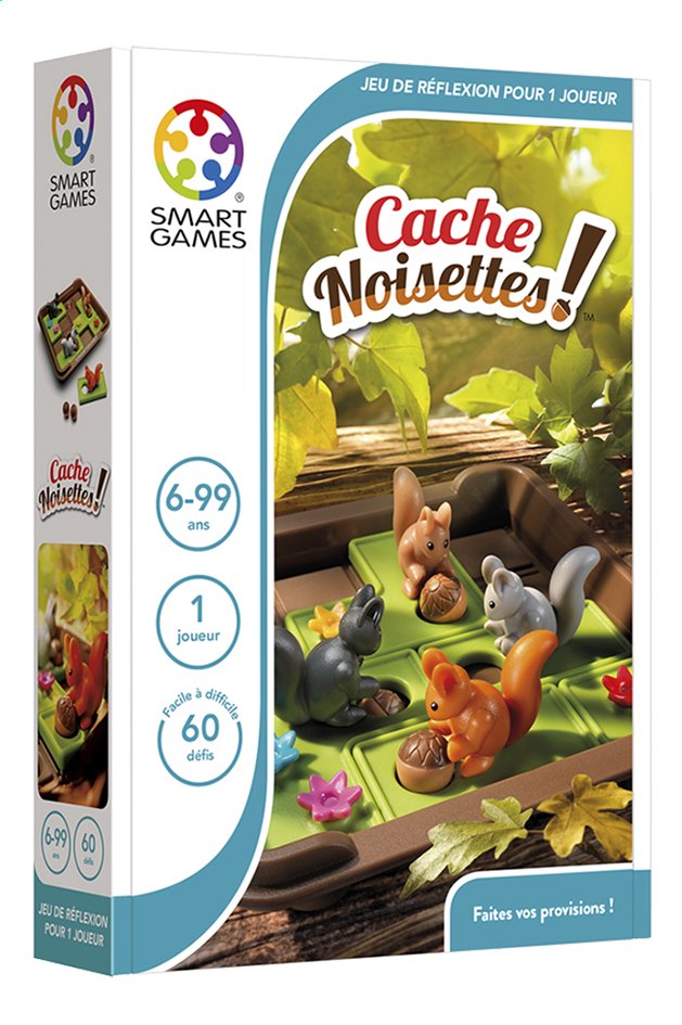 Cache Noisettes! Smartgames 
