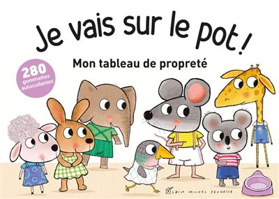 [AL-1382] Je vais sur le pot ! Mon tableau de propreté