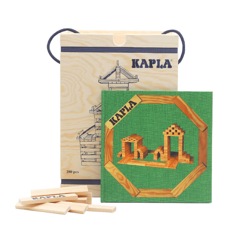 Mallette Kapla Livre vert - 280 PLANCHETTES