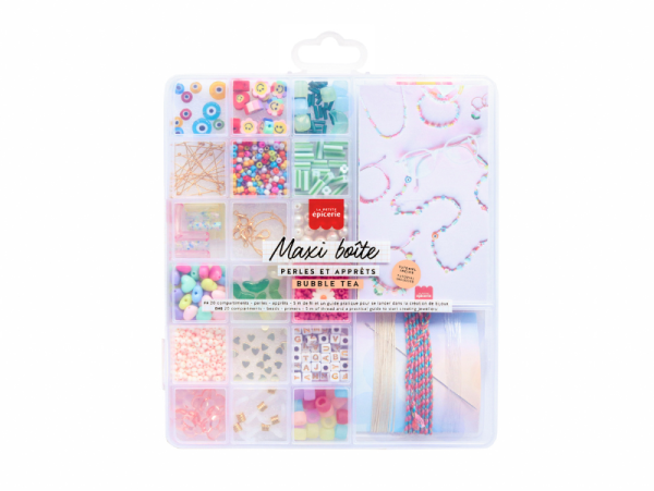 Maxi boîte de Perles et Apprêts Bubble Tea