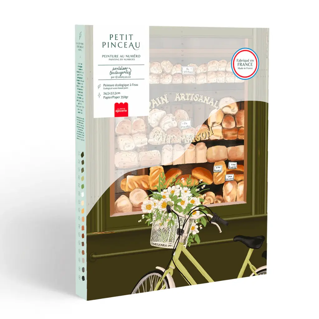 Kit de Peinture au Numéro Boulangerie Parisienne