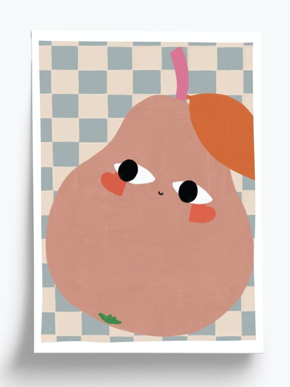 Affiche Bonne Poire 30x40cm Taxi Brousse