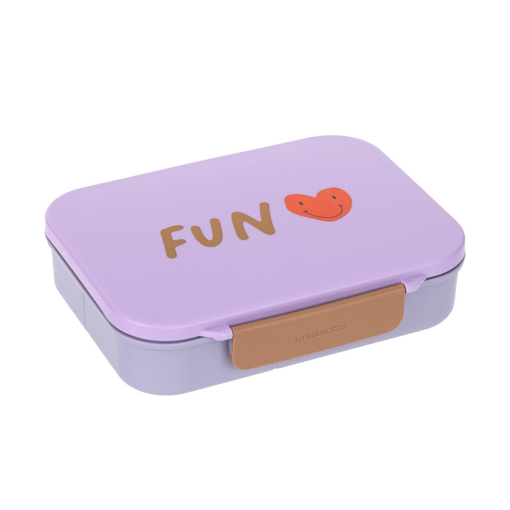 Lunchbox Fun Little Gang Heart lilas 