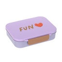 Lunchbox Fun Little Gang Heart lilas 