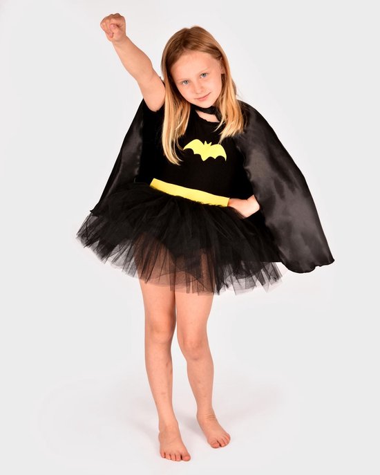 Dress Batgirl Robe Tutu avec cape 4-6 ans