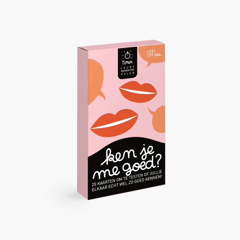 Ken je me goed? - Minus