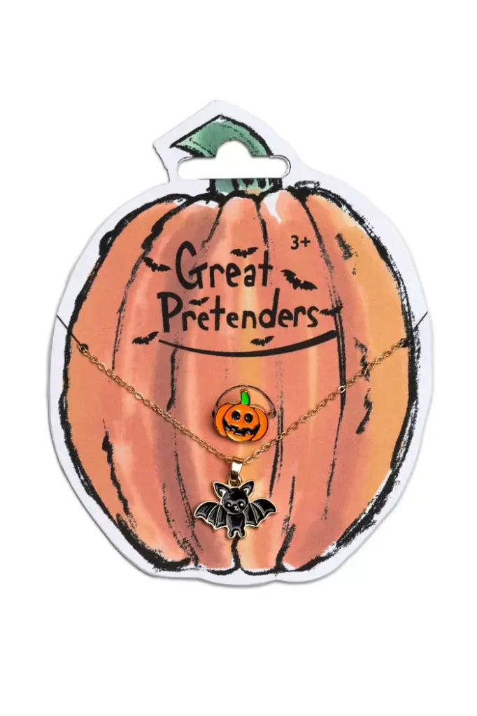 Collier et bague Halloween