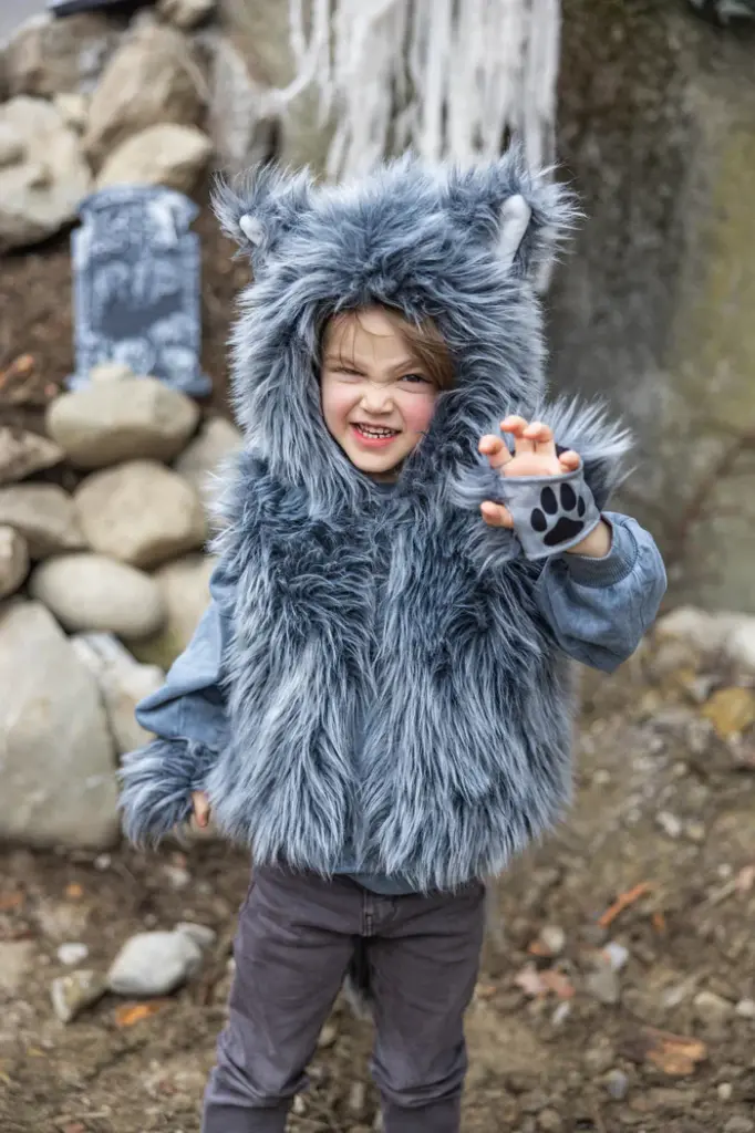 Costume du Grand méchant loup 5-6 ans