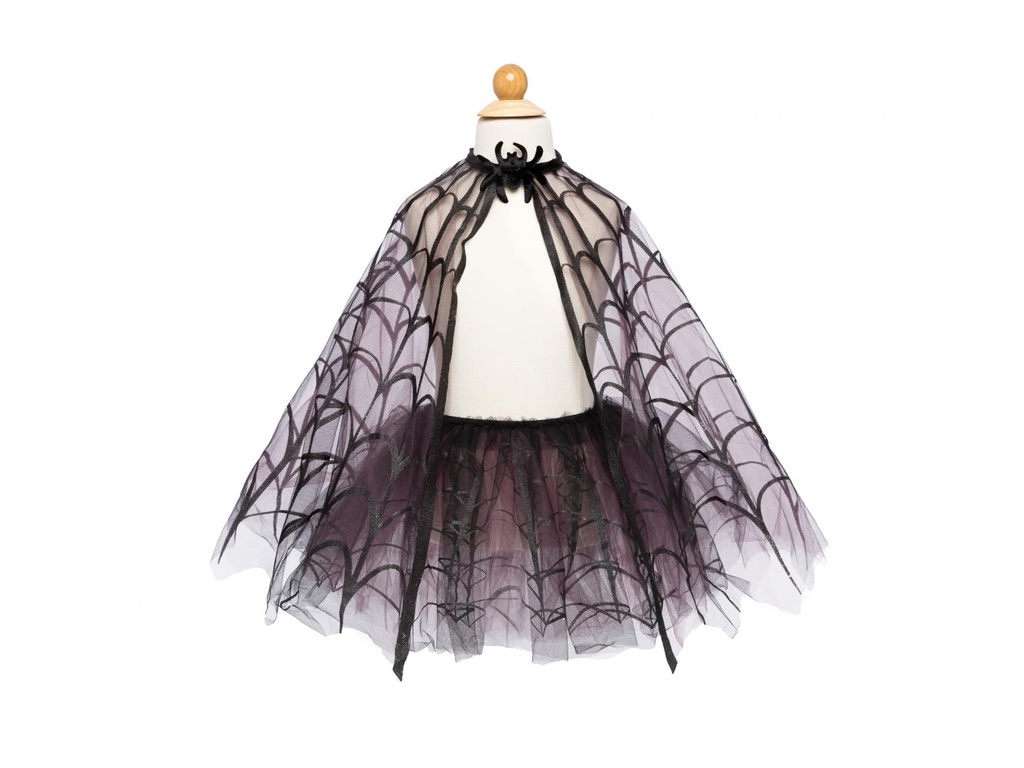 Cape et tutu toile d'araignée - 4-6 ans