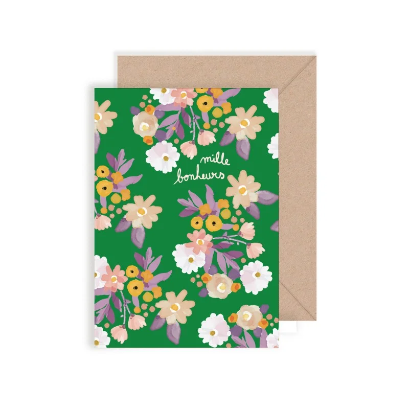  Carte Double Mille Bonheurs My Lovely Thing 