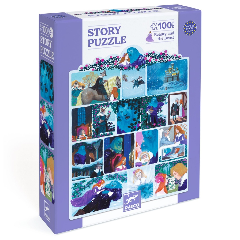 Puzzle La Belle et la Bête 100 pcs