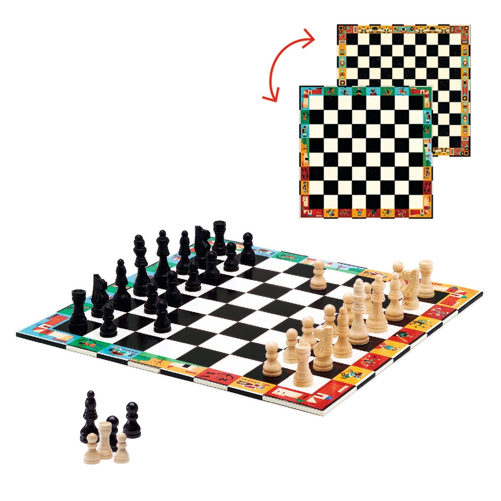 [DJ-2253] Echecs et Dames Djeco