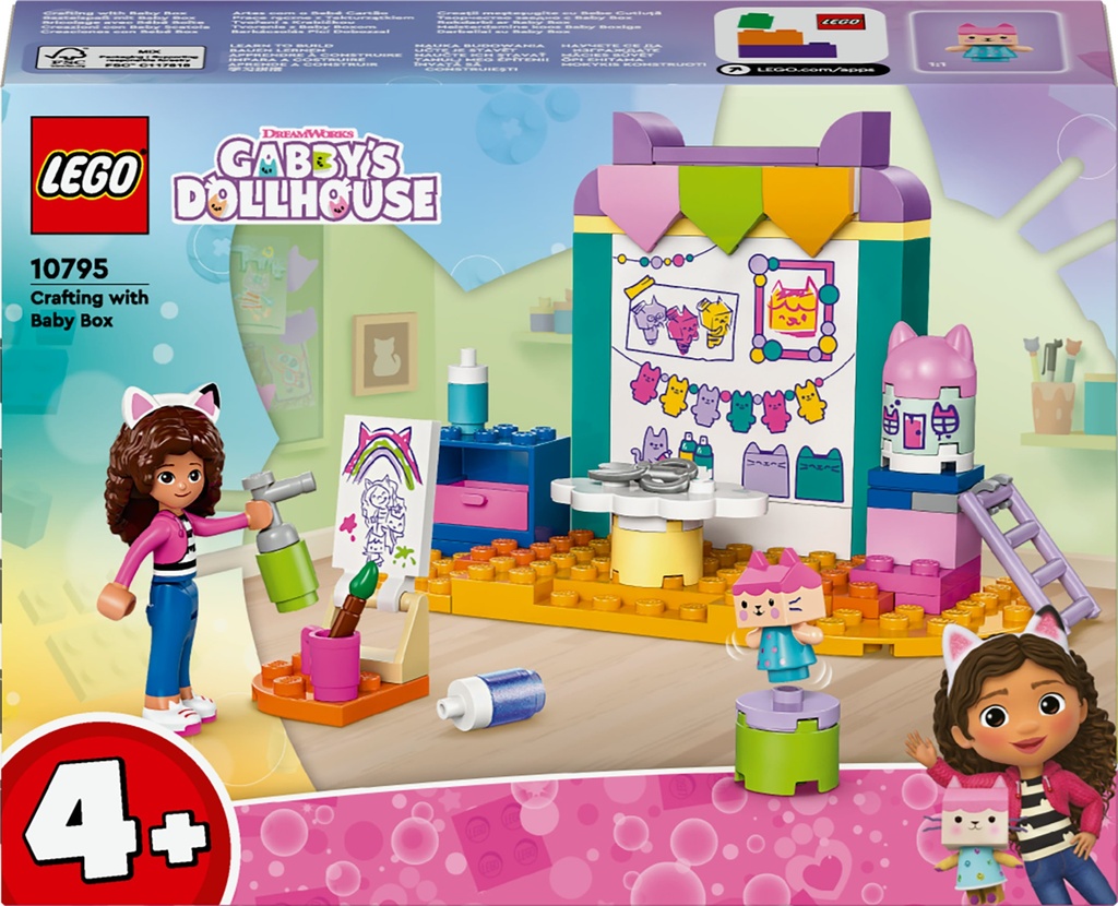 Gabby et la Maison Magique Bricolage avec Bébé Boite
