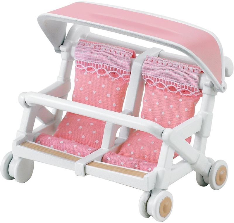 La poussette double Sylvanian Families