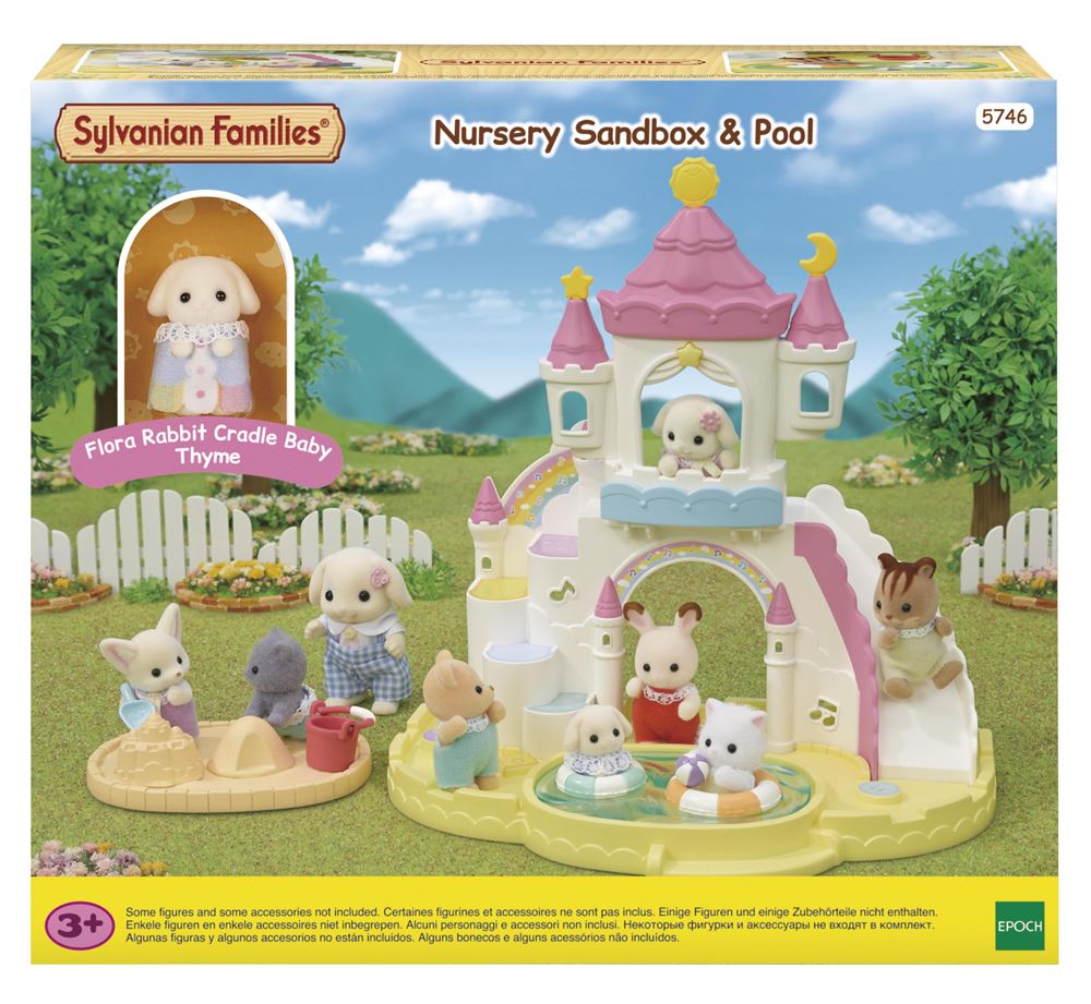 Le bac à sable et piscine Sylvanian Families