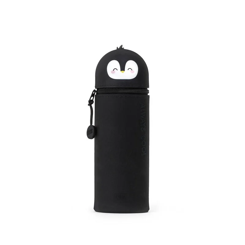 Trousse en Silicone Souple Pingouin Legami 