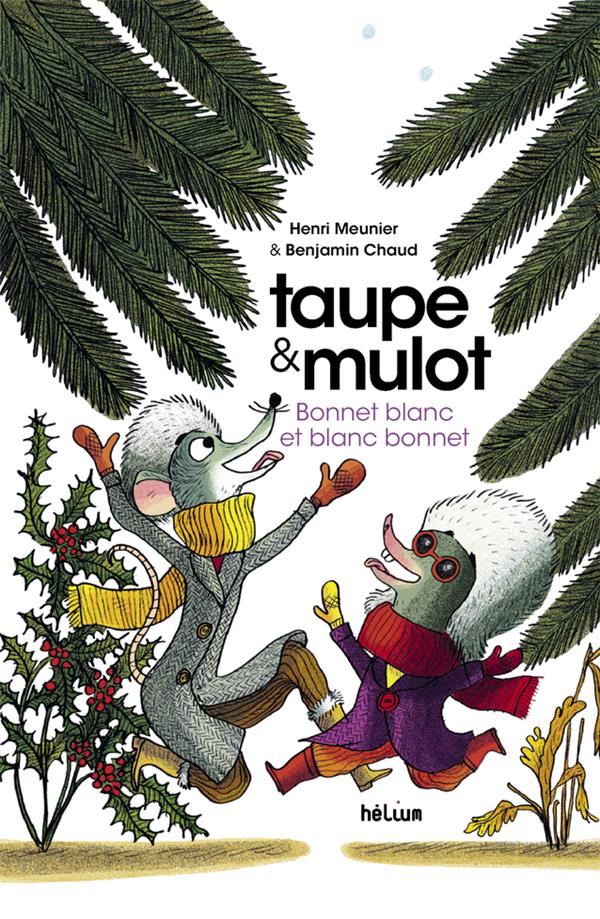 [HE-3458] Taupe & Mulot Bonnet blanc et blanc bonnet