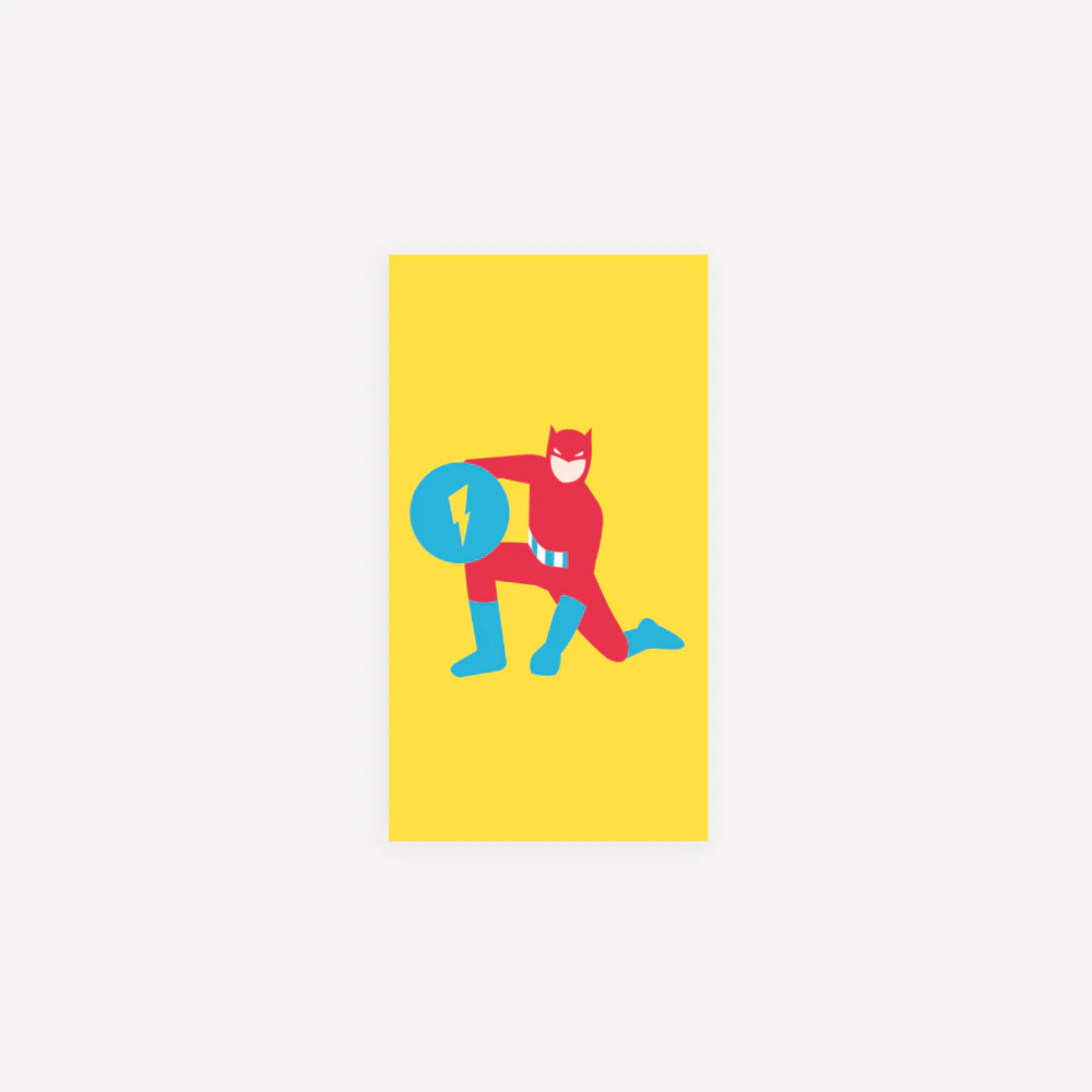 Mini carnet Super-héros My Little Day  