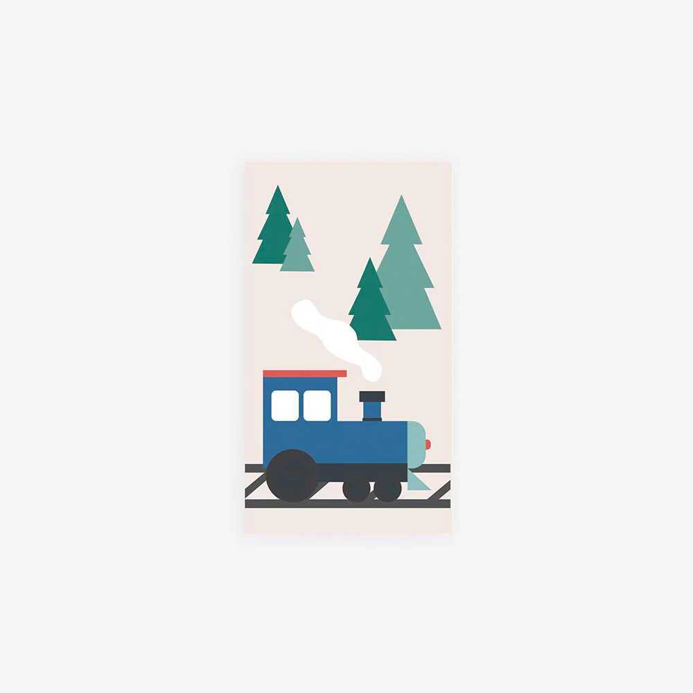 Mini carnet Train My Little Day   