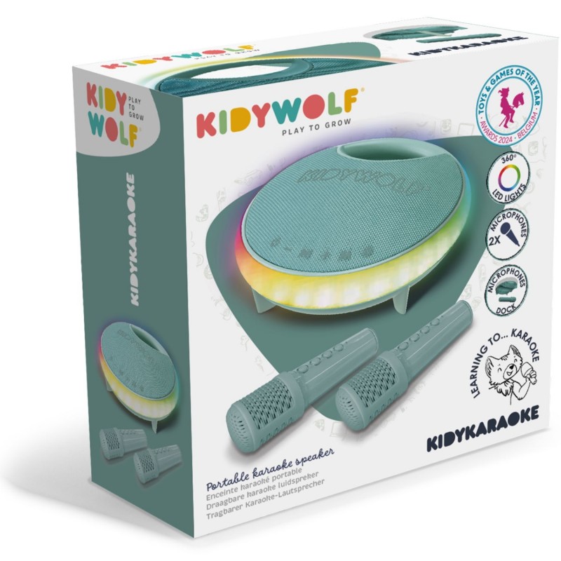 [KI-1788] Kidykaraoke Enceinte Karaoké avec 2 Micros