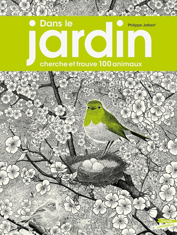 Dans le jardin Cherche et trouve 100 animaux