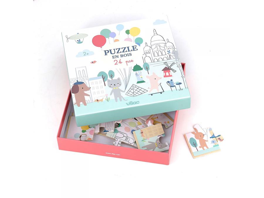 Puzzle panoramique Paris 24 pcs Vilac