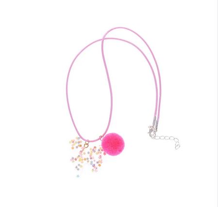 Collier Licorne Pompon