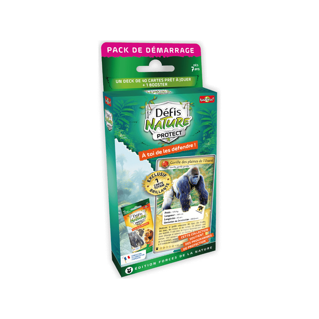 Défis Nature Protect - Pack de démarrage - Gorille 