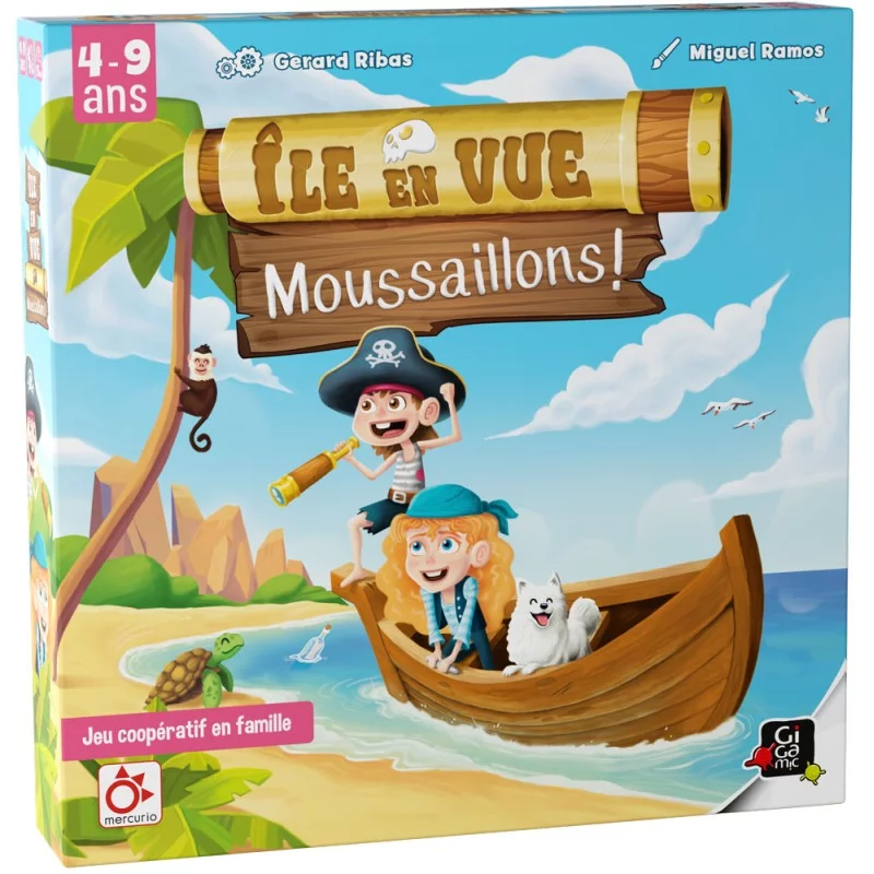 Île en vue Moussaillons!