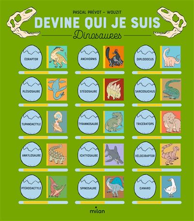 Devine qui je suis - Dinosaures