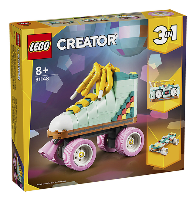 Les Pâtins à Roulettes Rétro 3 en 1 Lego Creator