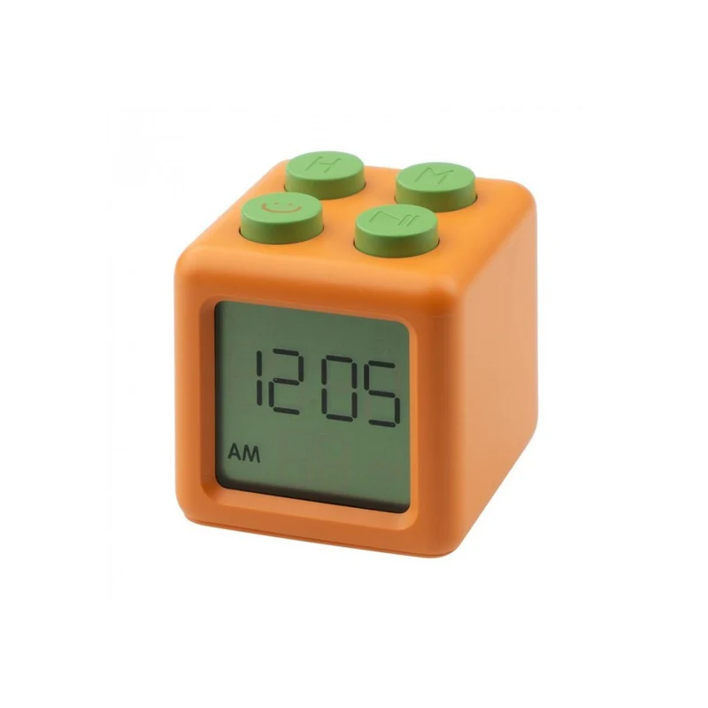 Réveil Block Orange