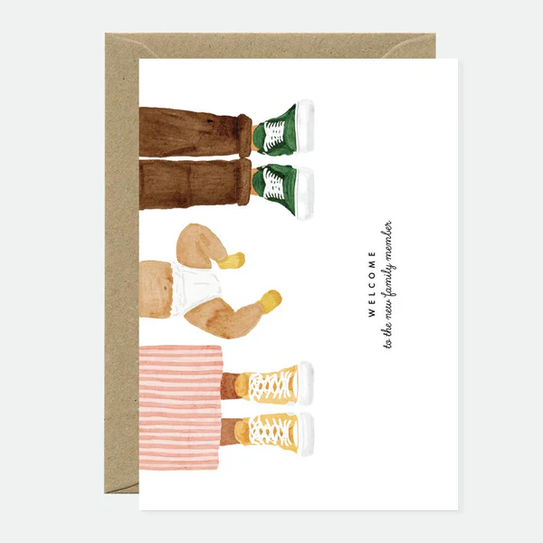 Carte Welcome Baby Family Member - All the Ways To Say  