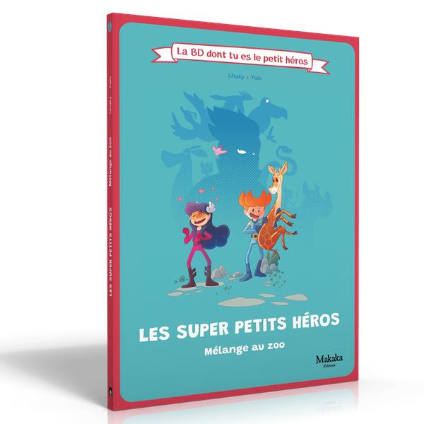 BD-jeu Les Super Petits Héros Mélange Au Zoo